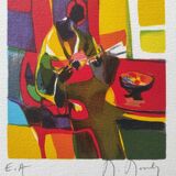 Lithograph by Marcel Mouly
