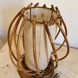 Rattan lamp