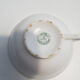 Coffee service in limoges porcelain, white and gold