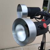 Lampadaire vintage à 2 spots des années 70 édité par Miwi