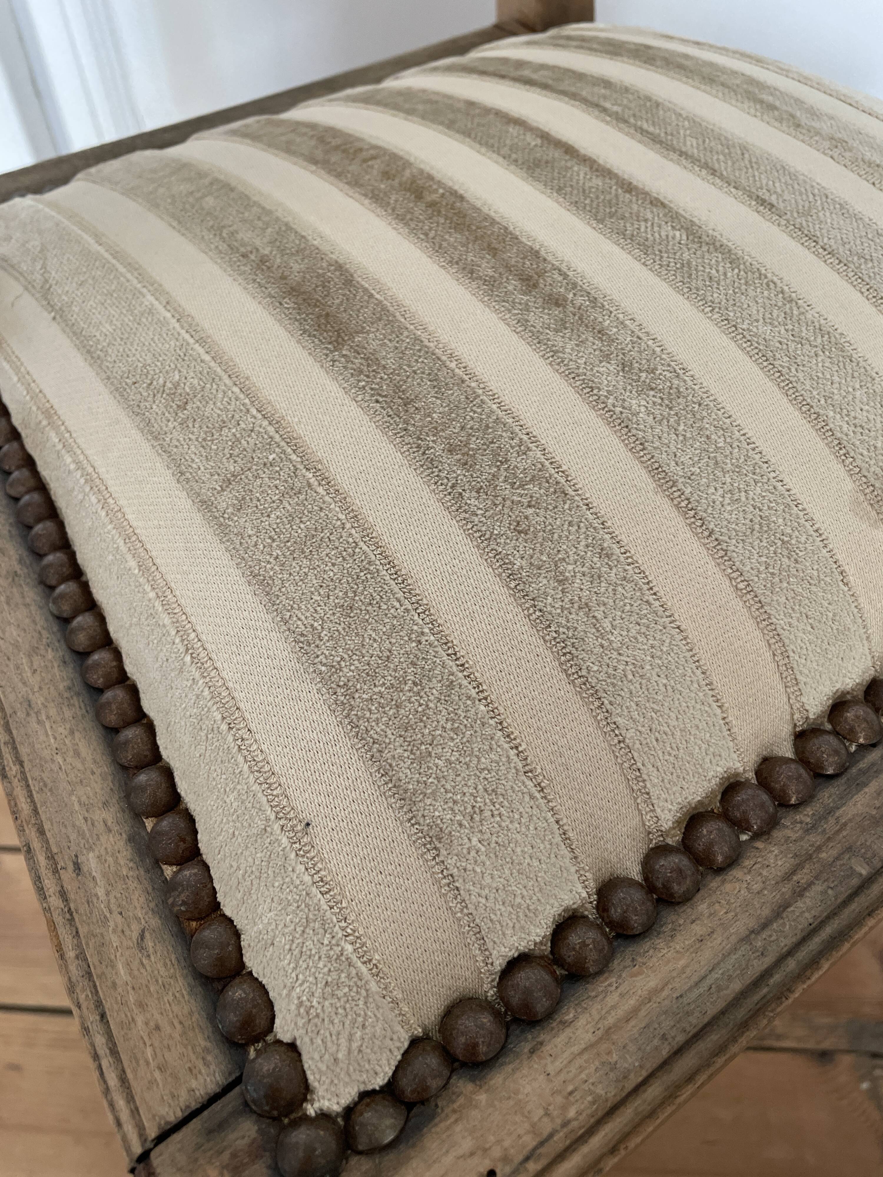 Series of 3 antique chairs Napoleon III