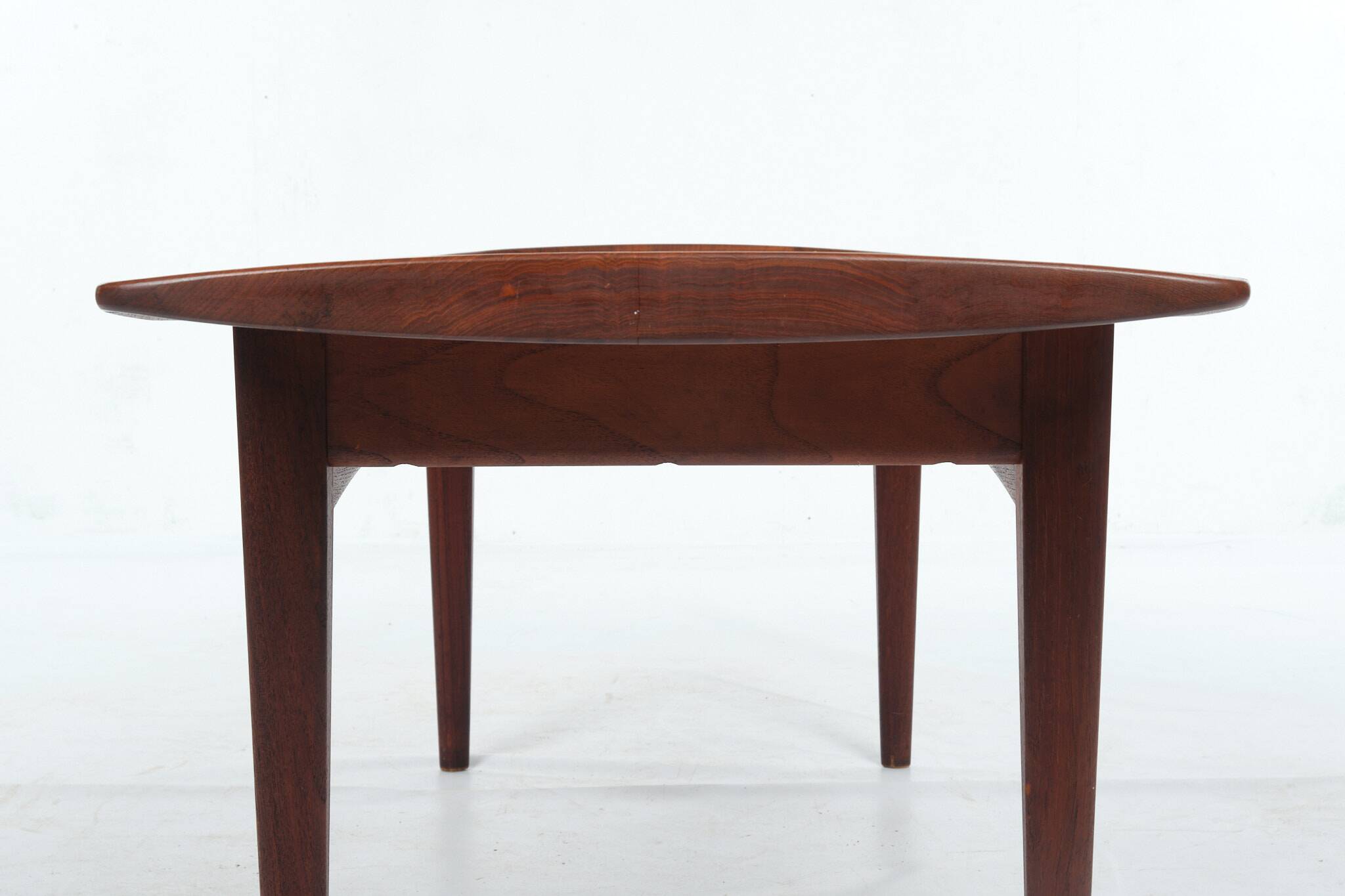 Tove Kindt-Larssen coffee table, vintage, solid teak, Denmark, 1960s.