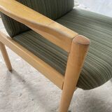 Scandinavian high-back lounge chair