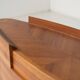 Mid-Century Oval Sideboard by Ceccotti Collezioni