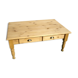 Massive pine coffee table