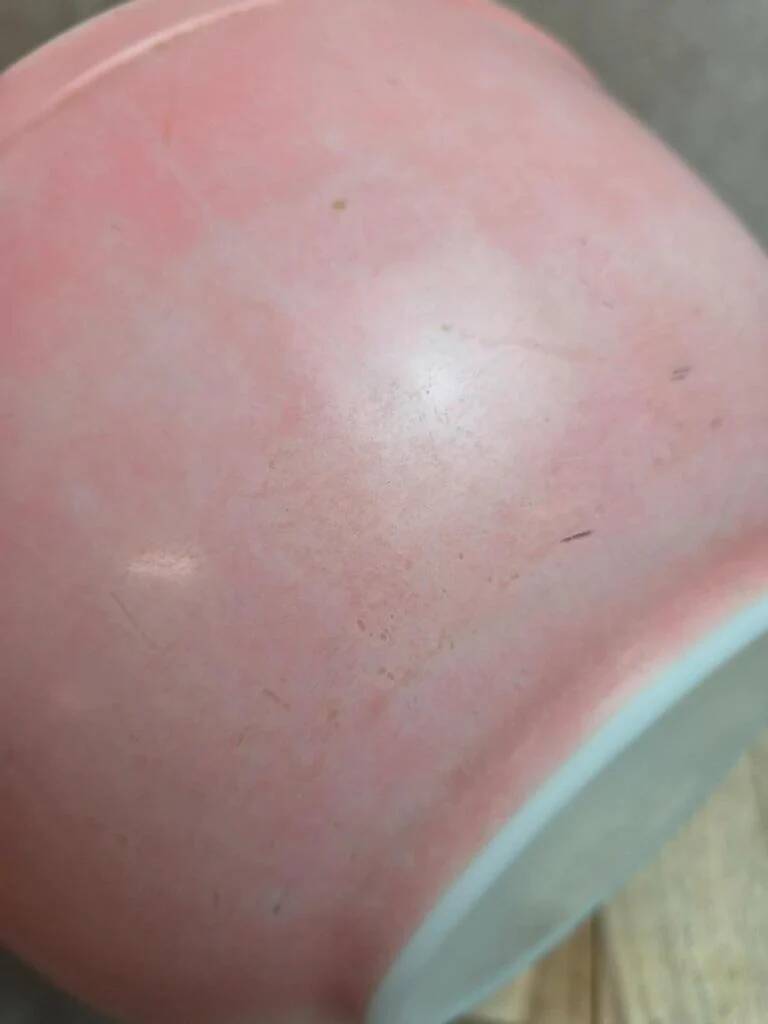 Pyrex Salad Bowl Flamingo Pink 403 USA – Vintage 50s/60s