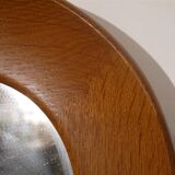 Scandinavian wooden mirror 1960