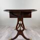Table à jeux, bureau de style Empire en acajou, XIXe Siècle