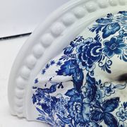 Étagère murale Panther en céramique bleu Delft