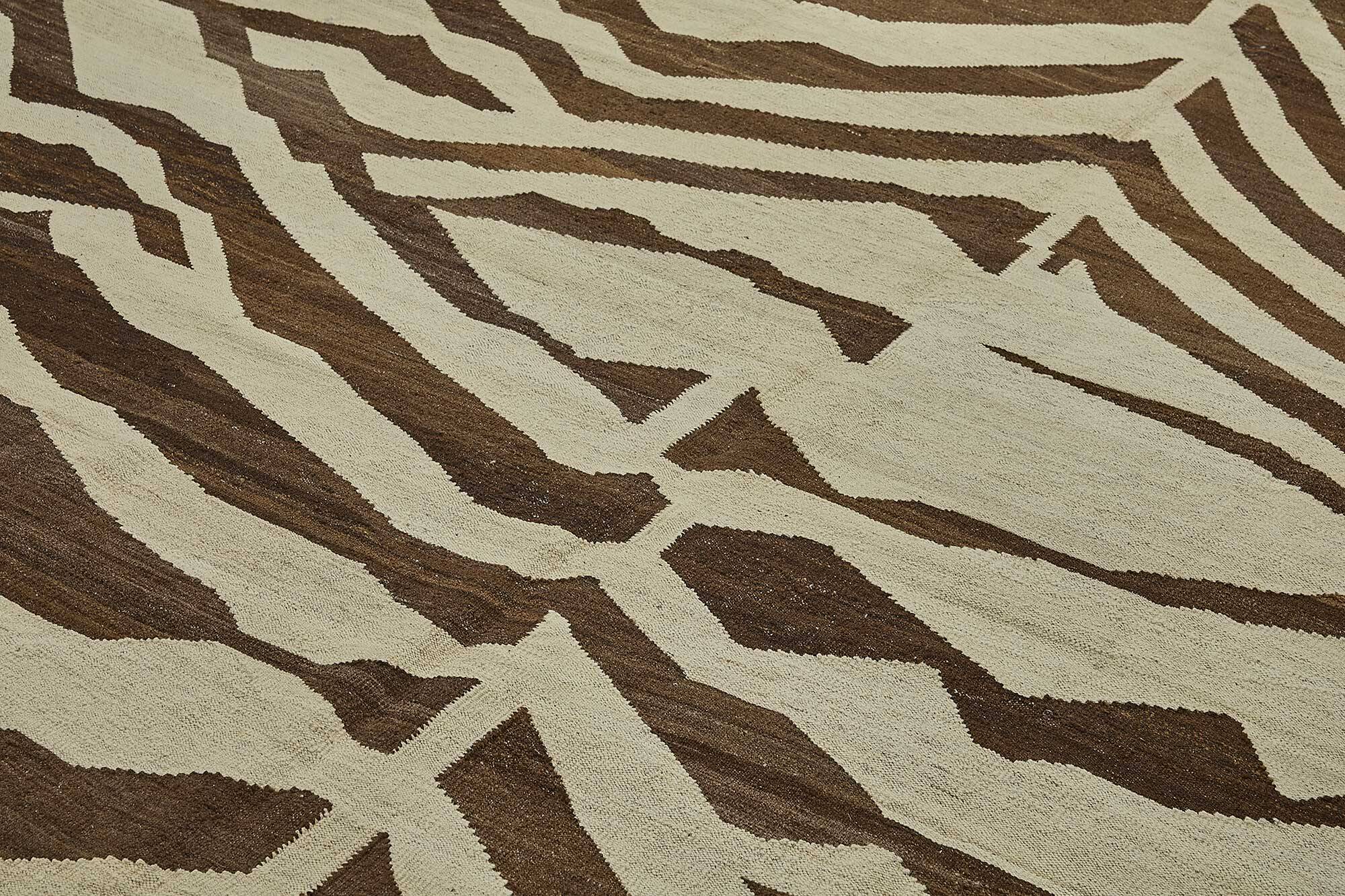 Contemporary Tribal Decorative Kilim 280 cm x 370 cm