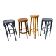4 tabourets hauts de bistrot dépareillés