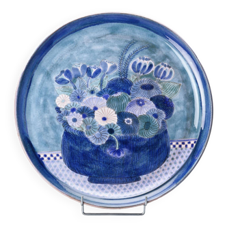 Large ceramic dish by Robert and Jean Cloutier, circa 1960