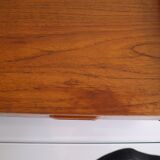 Wall bedside or vintage Scandinavian teak floor 1960