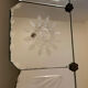 Large antique Art Deco Venetian mirror 203x100