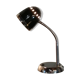 Black and chrome desk lamp in vintage metal