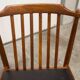 Chaise scandinave 1960 en teck et skaï