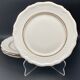Lots de 4 assiettes porcelaine liseré or