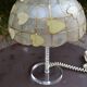 Lampe en nacre et plexiglas années 70