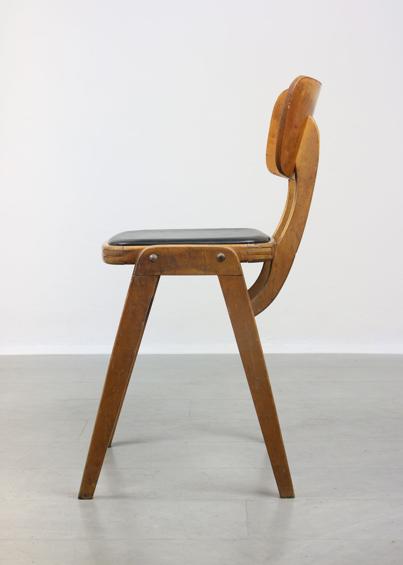 Italian leather chair