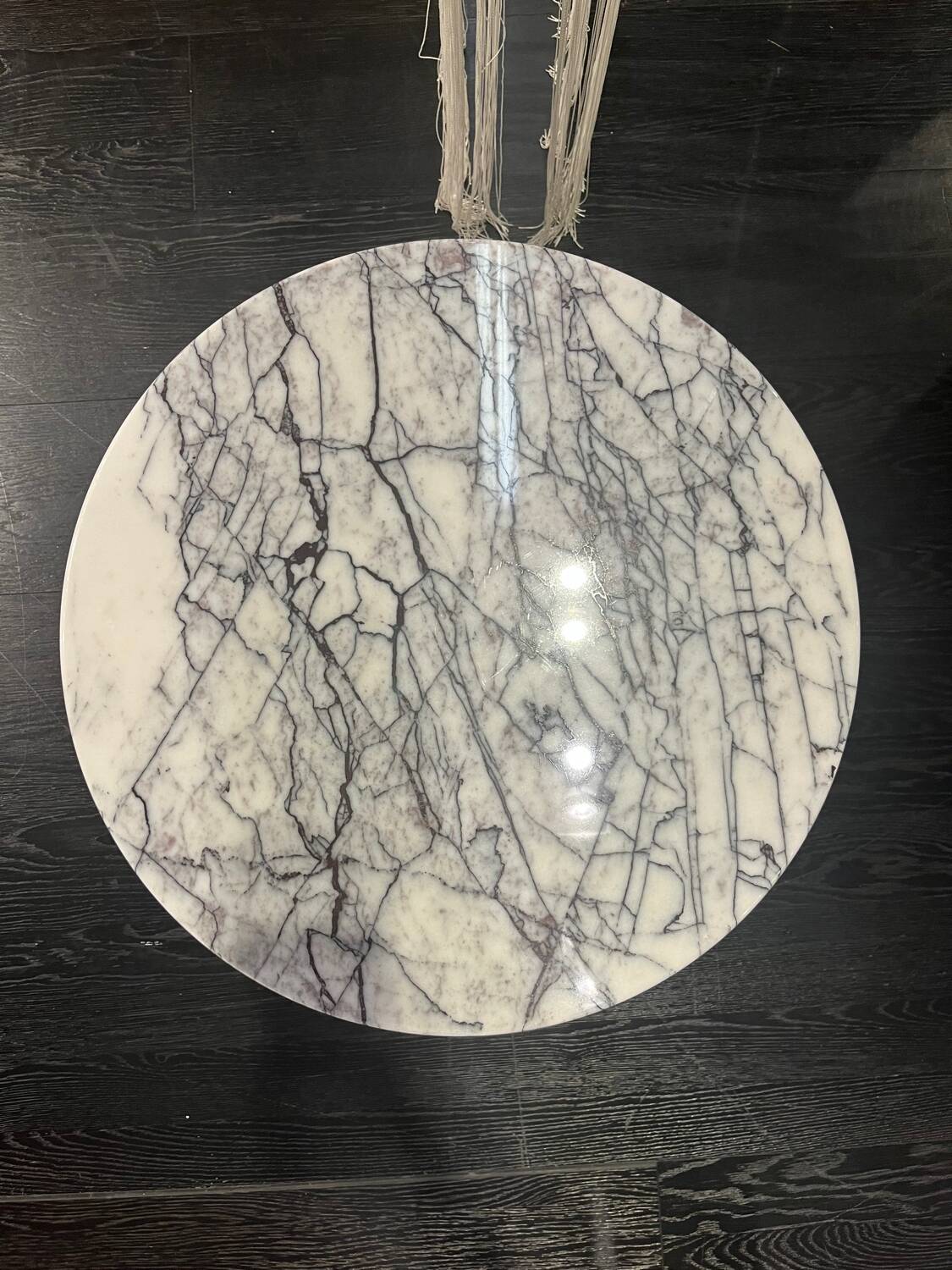 Lilac marble coffee table