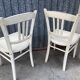 2 vintage bistro chairs