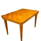 Table à manger vintage tchèque par Jindřich Halabala - Extensible, 1940 Mid-Cen