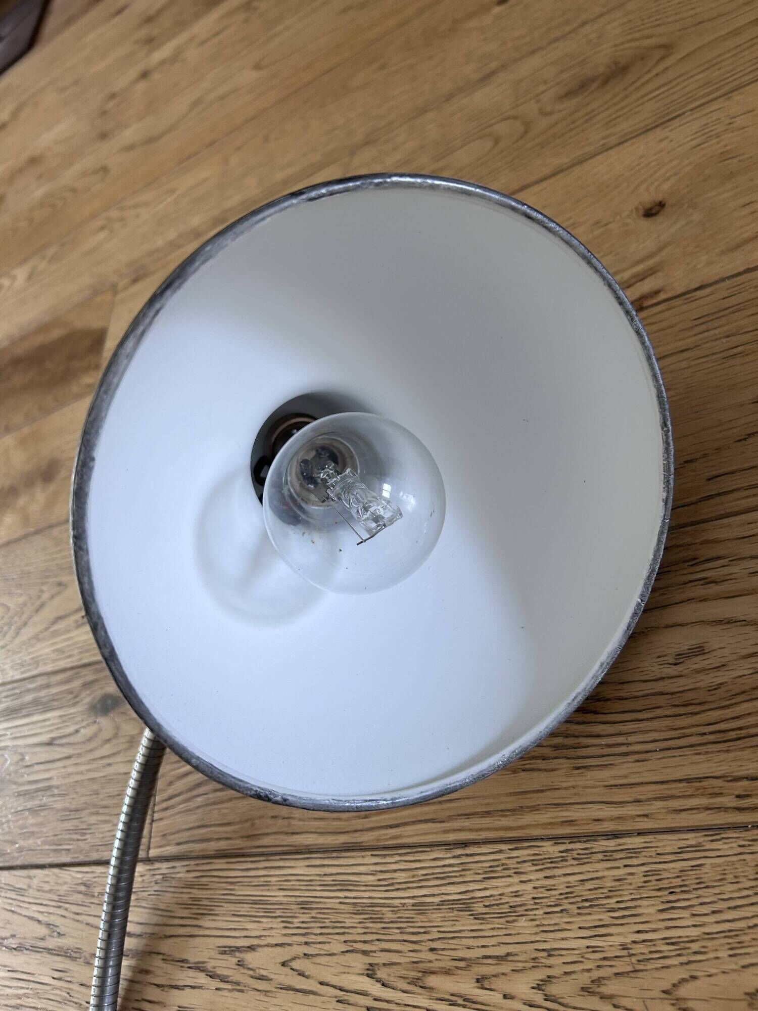 Vintage style desk lamp adher / Aluminor