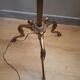 floor lamp bronze1960 a70 foot bronze label paris state very correct abatjour 38x20cm sending possible