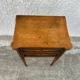 Pair of Louis XVI style bedside tables