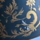 Large five-light bouillotte lamp in bronze Empire style.