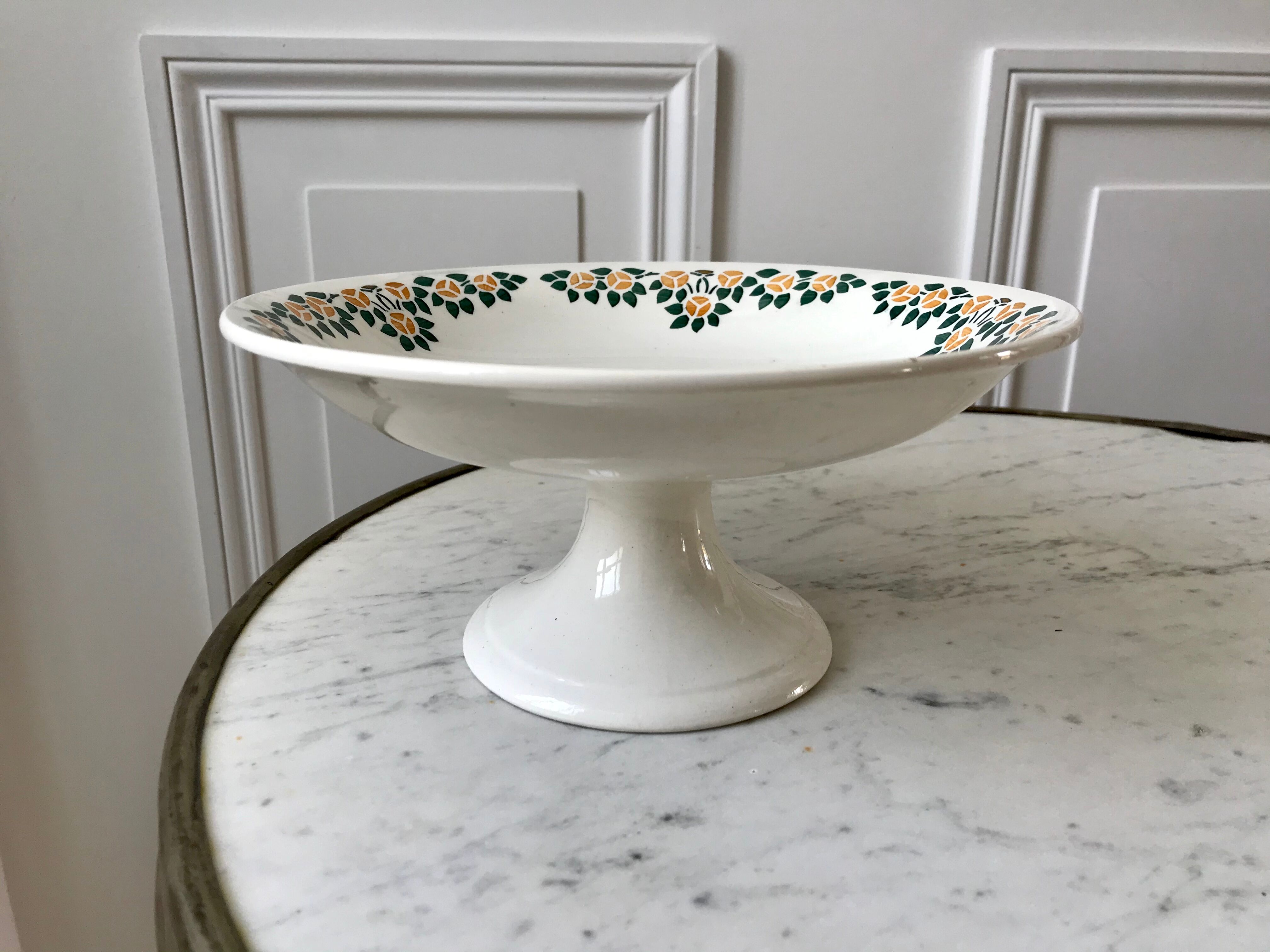 High earthenware stew New Givors model "Rita" 30s