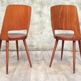 Pair of Baumann Mondor bistro chairs