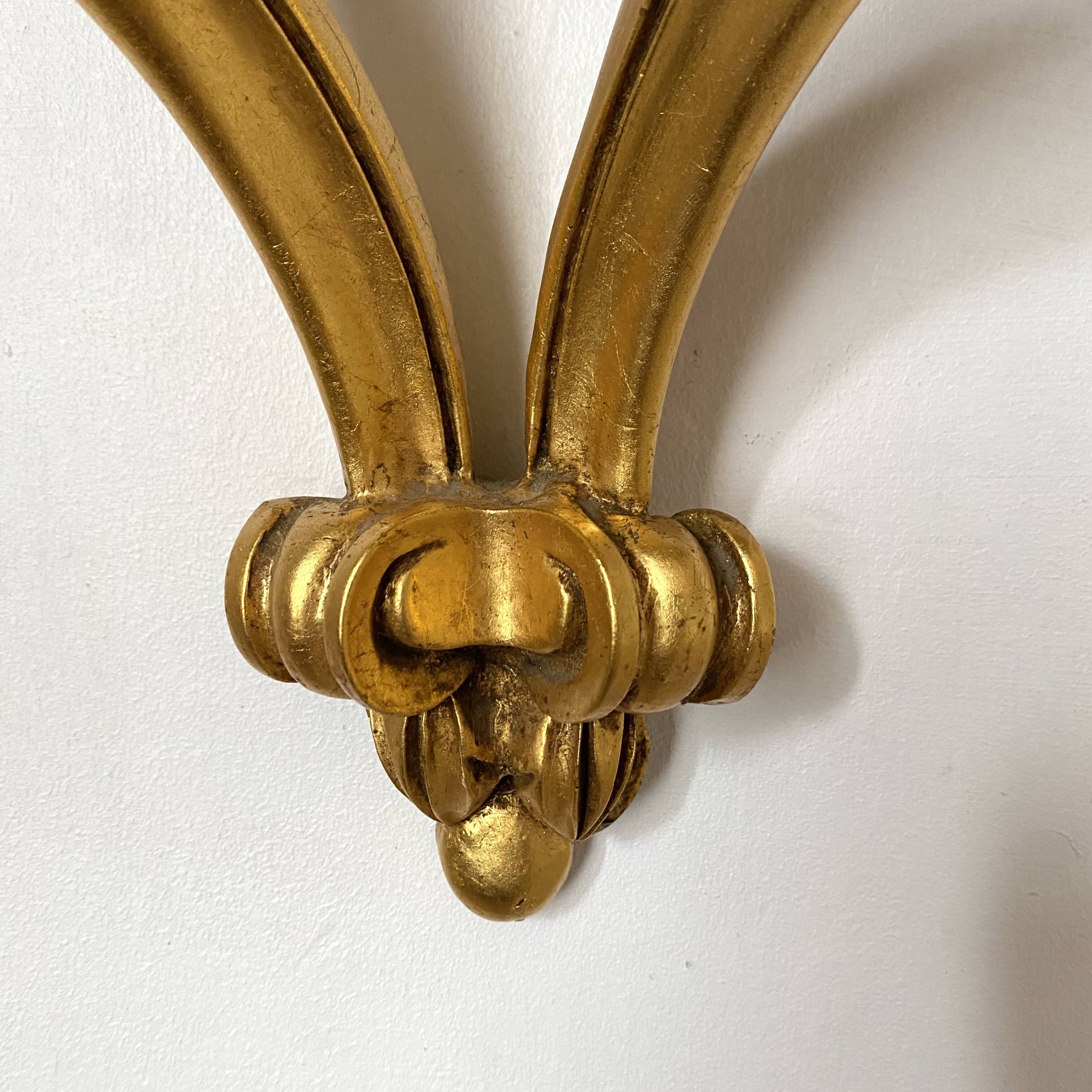 Console murale style baroque