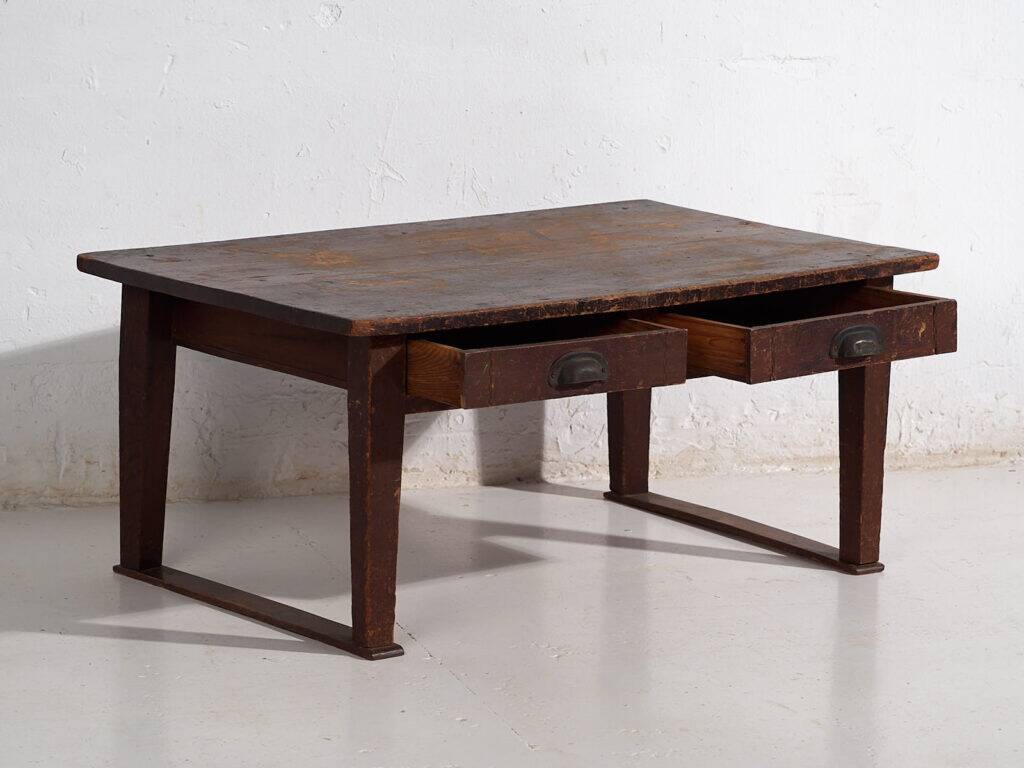 Old Japanese low table Chabudai – Showa period (c.1926-1970) #78