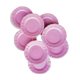 Saline pink dessert plates