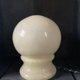 Onyx globe lamp