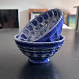 Pair of bowls signed Kerly Quimper