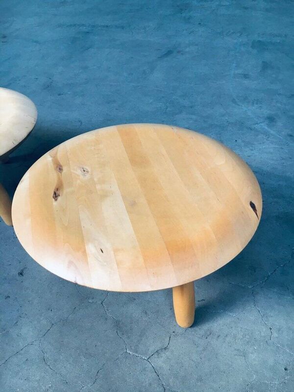 Vintage Karljohan Side Table Set by Christian Hallerod for Ikea, 1990s, Set of 2