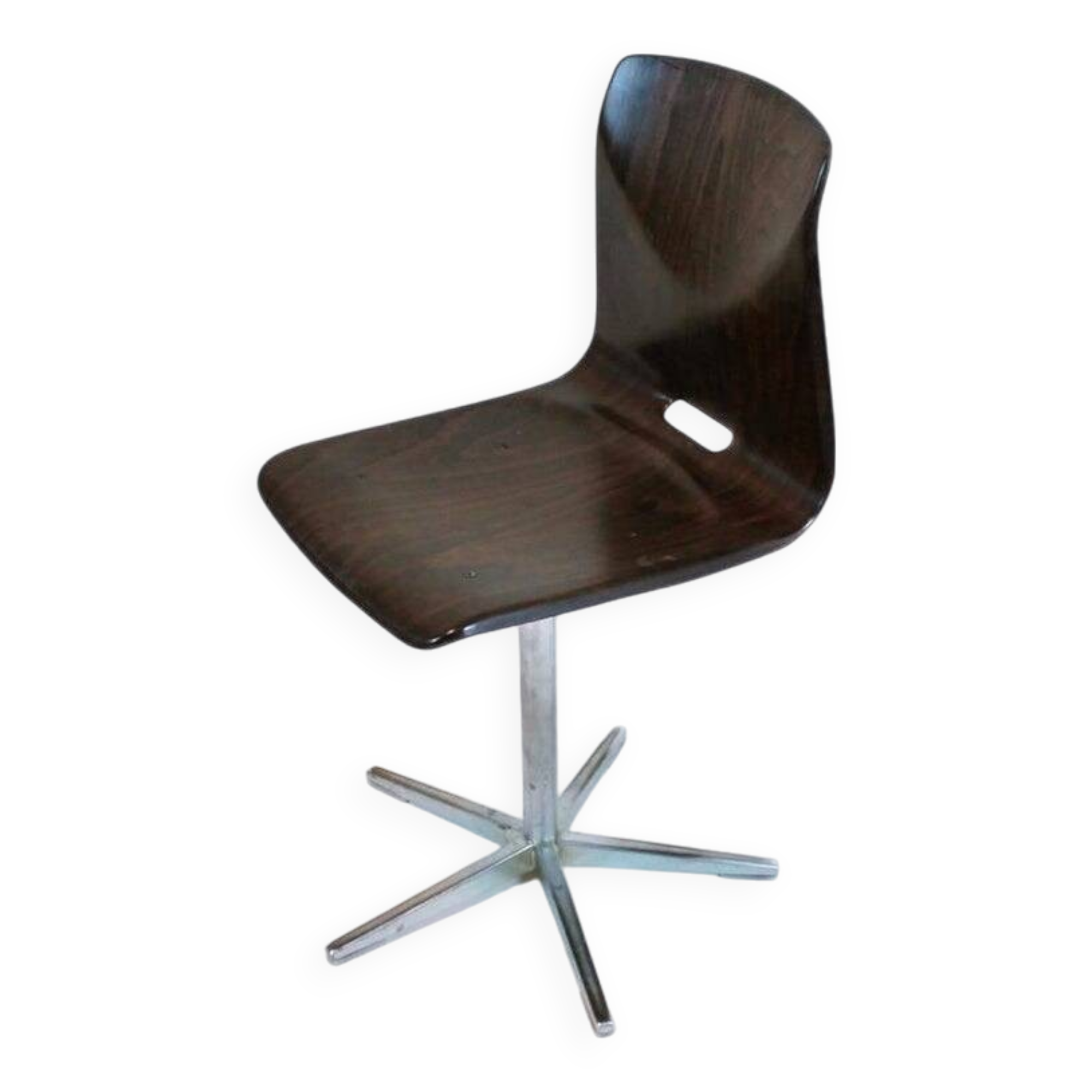 Midcentury Swiss Swivel Chair from Embru, 1960s