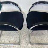 Pair of chairs model Onda edition VITRA Design Mario Bellini