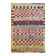 Tapis Tulu turc antique avec motif à carreaux