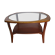 Table basse en teck vintage