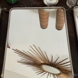 Vintage Triptych Barber Mirror