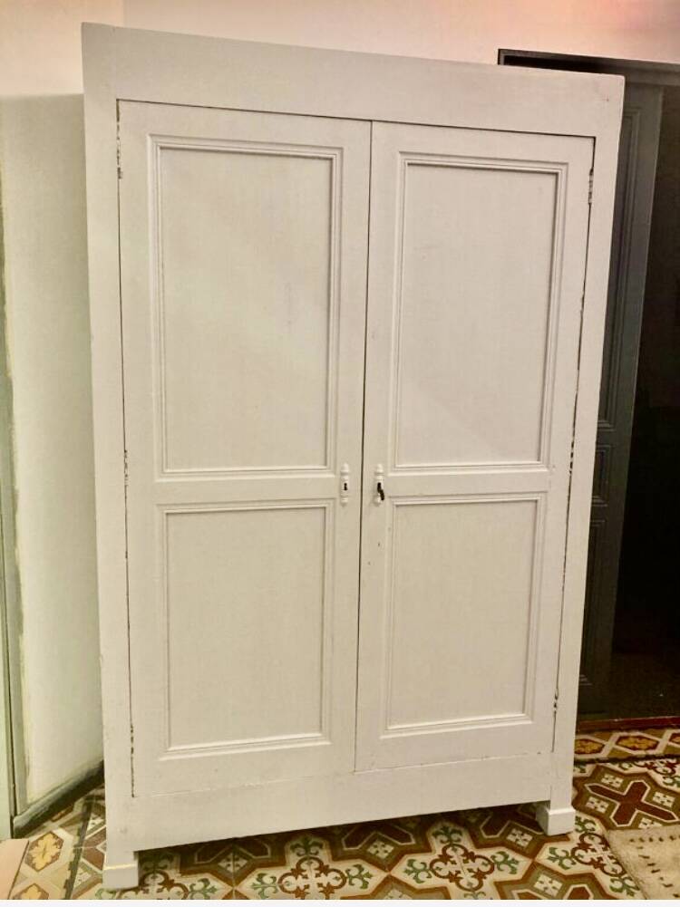 Parisian solid wood wardrobe
