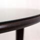 Restored Round Wooden Coffee Table, Czechoslovakia, 1970s