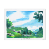Original drawing "The Vercors 2"
