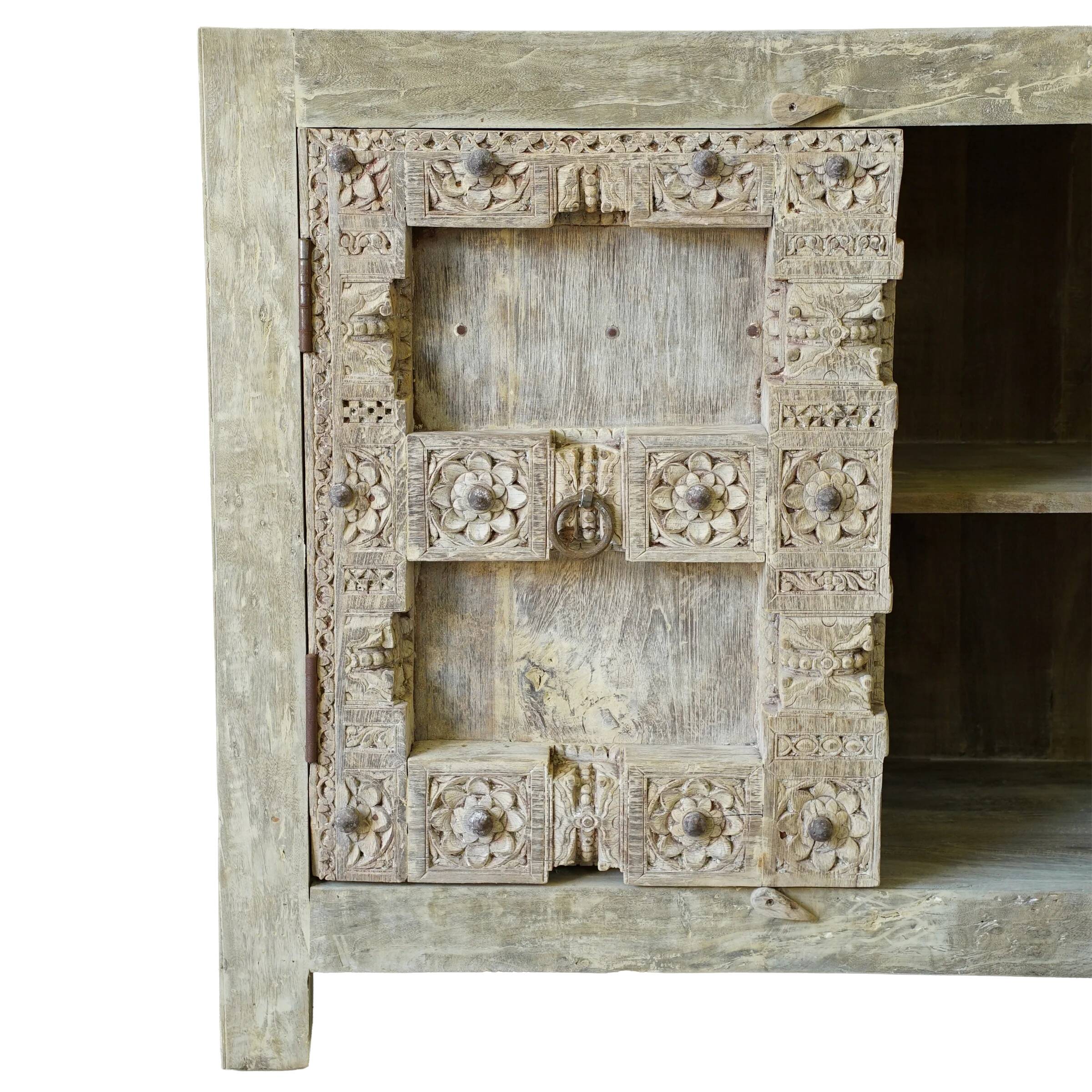 Ashta - Buffet indien sculpté n°5