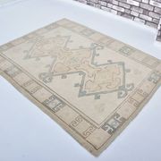 Tapis Oushak noué à la main bohémien sku 3484