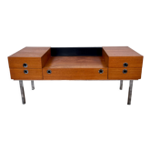 TV stand vintage feet chrome