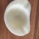 Vintage 1970s alabaster stone ashtray